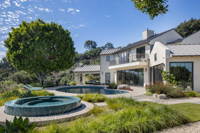 Pool - contemporary pool idea in Los Angeles