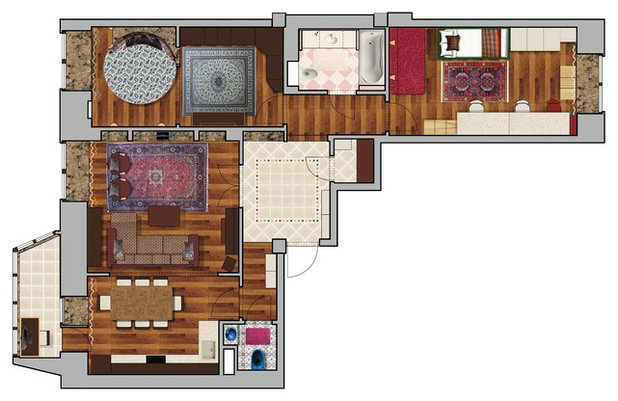 by Albina Alieva Interior Design