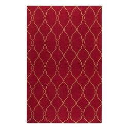 Surya - Contemporary Indoor/Outdoor Area Rug: Surya Rugs Jill Rosenwald Brick 9 ft. x - Rugs