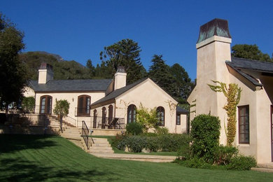 Tuscan exterior home photo in Santa Barbara