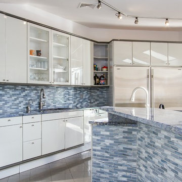 Blue Bahia Exotic Granite Kitchen Counters