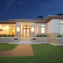 Exterior elevations