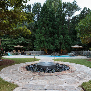 Kennesaw, GA House and Backyard Lighting Project
