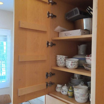 Tesar Redondo Beach Solid Maple Natural Modern Custom Kitchen Cabinets