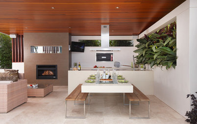 Indoor/Outdoor Kitchens Are Just the Thing for Summer