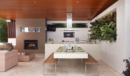 Indoor/Outdoor Kitchens Are Just the Thing for Summer