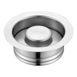 Kitchen Sink Stopper, 3-1/2 inch Universal Sink Plug Cover for Garbage  Disposal Flange Drain - Stainless Steel Polished 