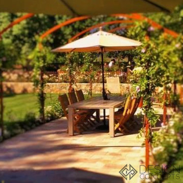 Caymus Vineyards Rustic Patio
