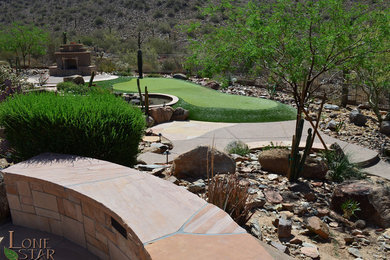 Photo of a traditional landscaping in Phoenix.