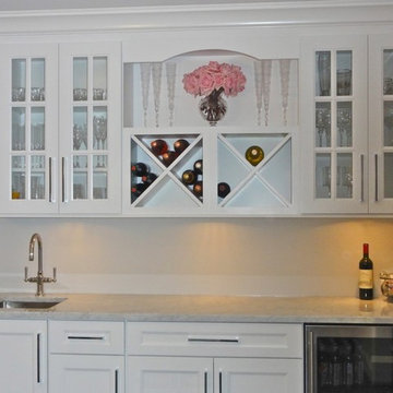 Huntington: White Shaker with Spekva Wooden Top