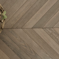 Woodworks by Ted Todd - Parquetry Collection - Ringlet Chevron - 無垢フローリング