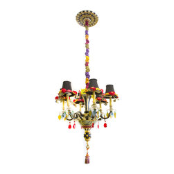 Dark Everlasting Chandelier - Small | MacKenzie-Childs - Chandeliers