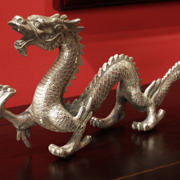 Silver Flying Dragon