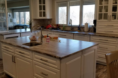 Inspiration for a timeless kitchen remodel in Providence