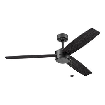 3-blade propeller ceiling fan with light