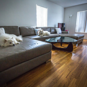 Leather Sectional with Double Chaise | The Sofa Company›