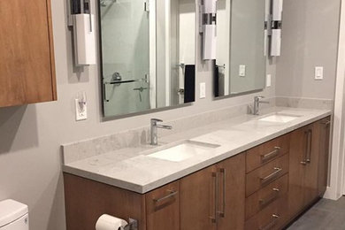 Inspiration for a modern home design remodel in Los Angeles