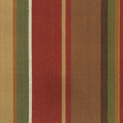 ROTH & TOMPKINS TEXTILES - Trading Post Fabric, Post Red Earth, 54''x36'' - Upholstery Fabric