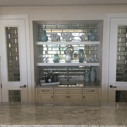 Antique Mirror Subway Tiles - Wall Mirrors