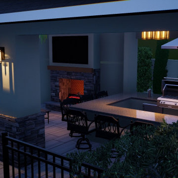 Lawson Residence, Laguna Hills 3D