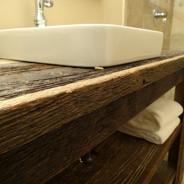 Beech Mountain // Rustic Guest Bath