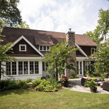 New Construction in Chatham, NJ -Partial Tear Down, Reuse of Existing Foundation