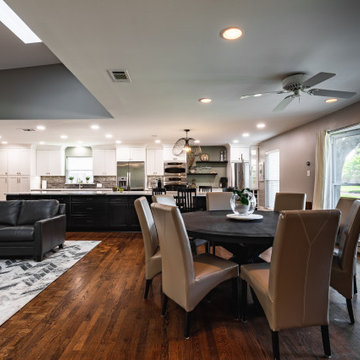 Kitchen & Entertainment Center Remodel (Preston Hollow - Dallas, TX)
