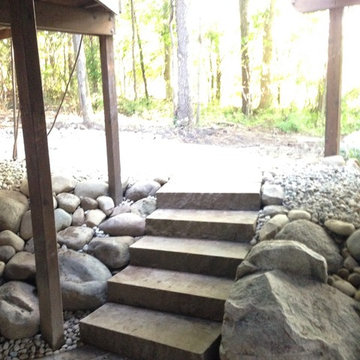 Stone steps built to last.