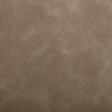 Appaloosa Grey Leather Grain Plain Solid Vinyl Upholstery Fabric