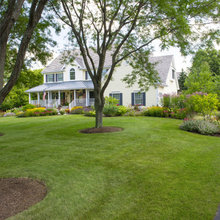 Front Yard Retaining Wall & Boulders