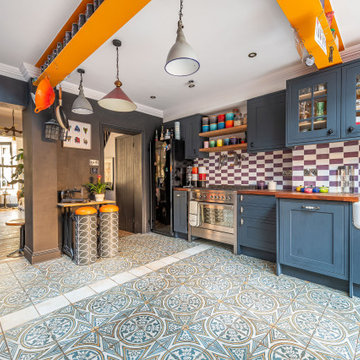 Industrial Eclectic Kitchen Extension