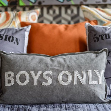 Skatepark Themed Boy's Room
