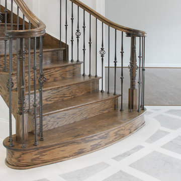 Project #51 | Twin Curved Staircase