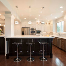 multiple cabinet finishes