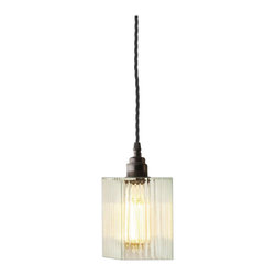 Reeded Squirrel LED Pendant - Pendant Lighting