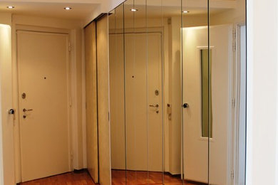 Inspiration for a contemporary entryway remodel in Milan