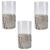Set Of 3 India Candle Holder D4x7.5"