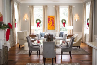 Family room - traditional family room idea in Atlanta