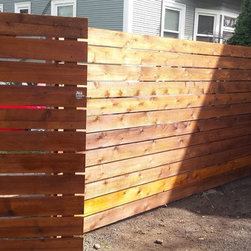 Horizontal Fence - Home Fencing And Gates