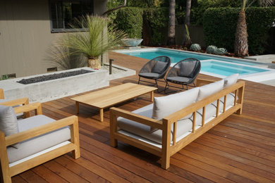 Inspiration for a modern deck remodel