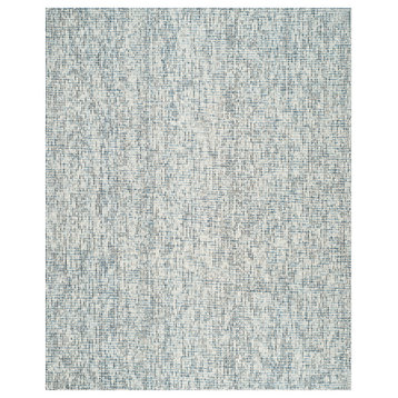 Safavieh Abstract Collection ABT468 Rug, Blue/Charcoal, 8'x10'