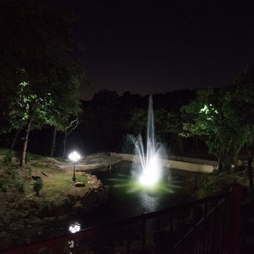 Flower Mound French Water Wheel