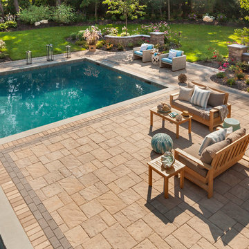 Traditional Style Poolside