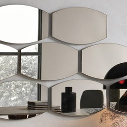Italian Wall Mirror Skin by Tonin Casa - $355.00 - Wall Mirrors