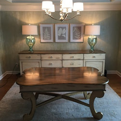hand painted desk and credenza - Home Office Accessories