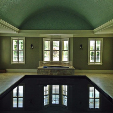 Keswick, VA Indoor Pool Composite Wood Shutters