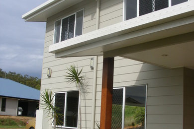 This is an example of a beach style exterior in Brisbane.
