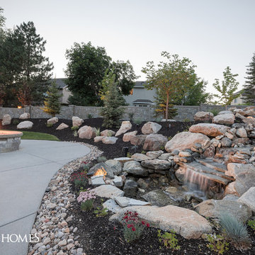 Luxury home in Draper, Utah by Utah Home Builder, Cameo Homes Inc.