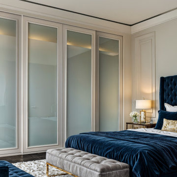 Custom Wood Sliding (By-pass) Closet Doors