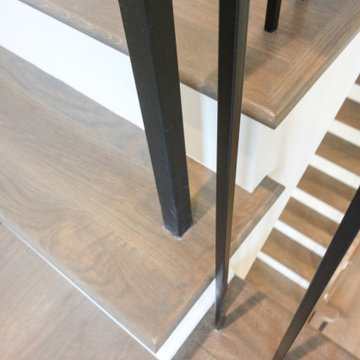 Project #82 | Three-Level Staircase with Extended Balcony